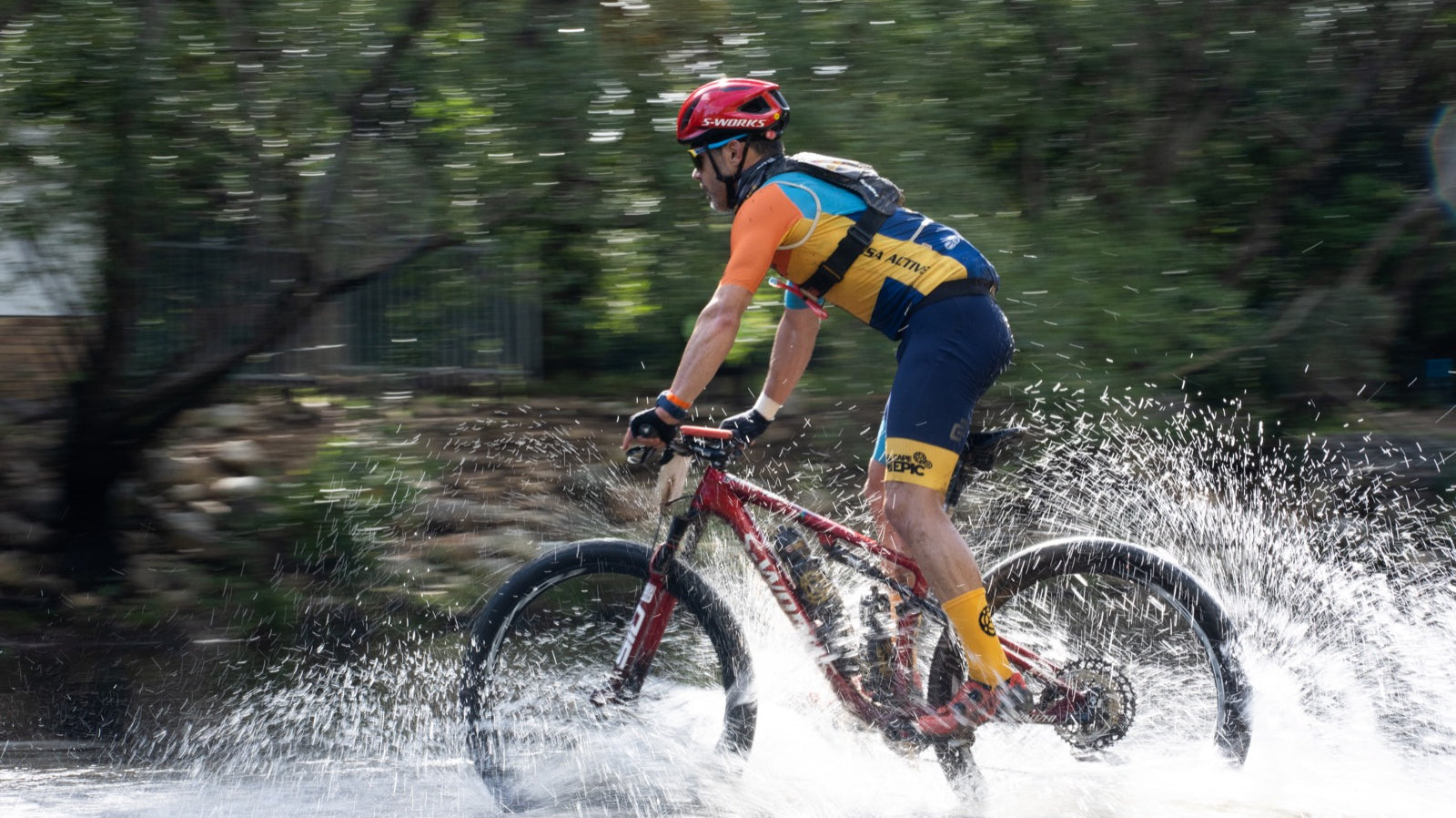 Ocean Freedom provides sun protection for riders at the 2023 Cape Epic