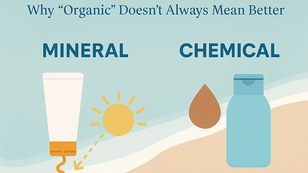Mineral vs Chemical Sunscreens: Why "Organic" Doesn't Always Mean Better