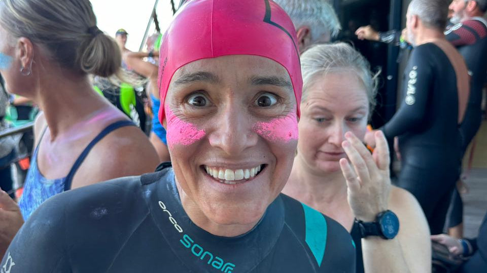 Ocean Freedom proud sun protection partners of the 2024 Around the Rocks Extreme Swim
