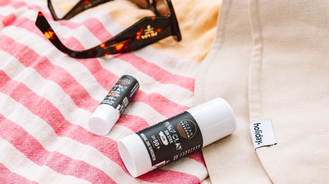 Introducing Ocean Freedom Surf Clay Sun Sticks: The Ultimate Sun Protection for Active Lifestyles