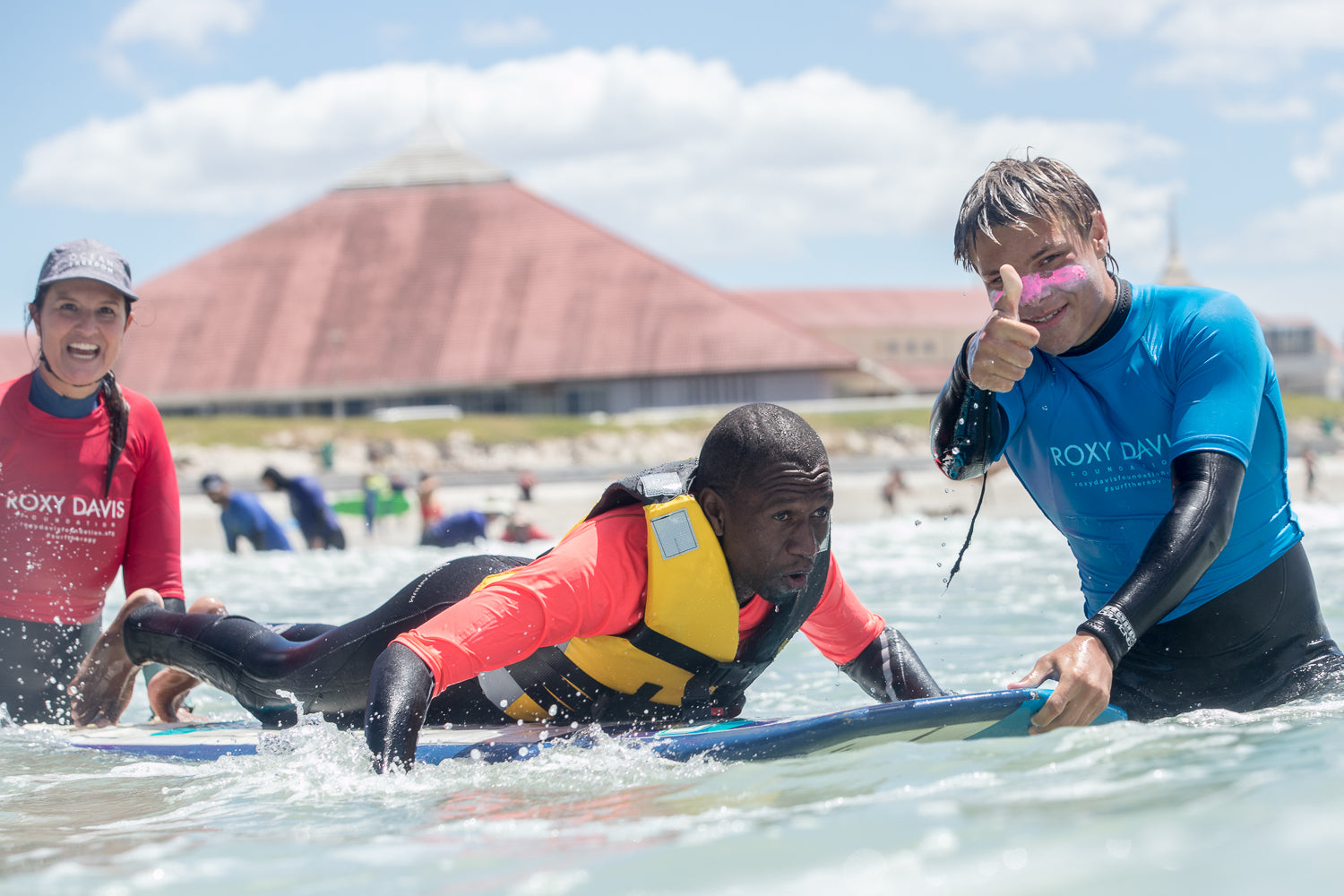 Ocean Freedom provides sun protection for participants celebrating International Day of Persons with Disabilities