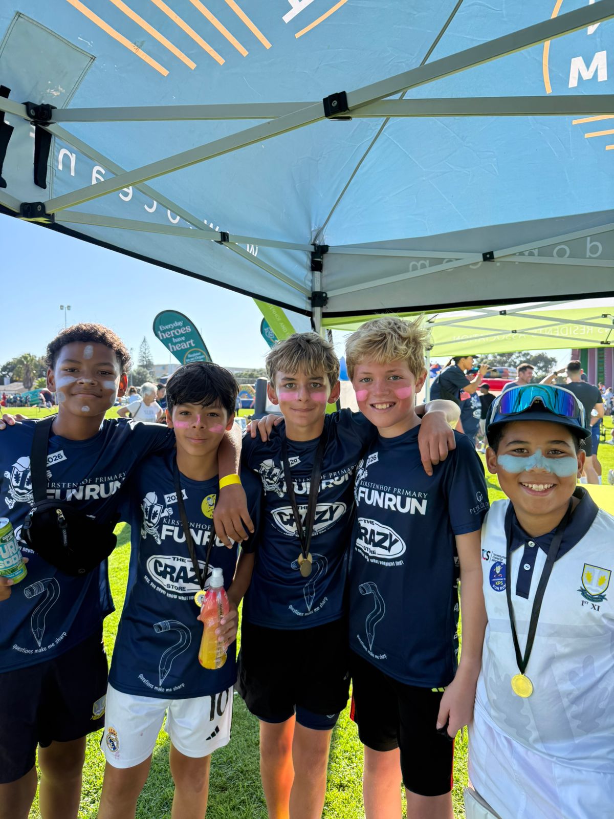 Ocean Freedom Brings Colour, Care and Sun Protection to Kirstenhof Primary Fun Run